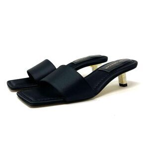 Good American KickStand SLIDE Sandal Kitten Heels Women's Size 8.5 NIB